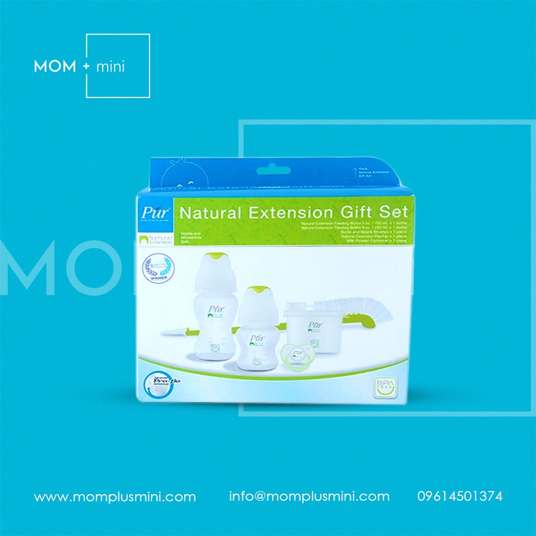 PUR Natural Extension Baby Gift Set 5 Pcs