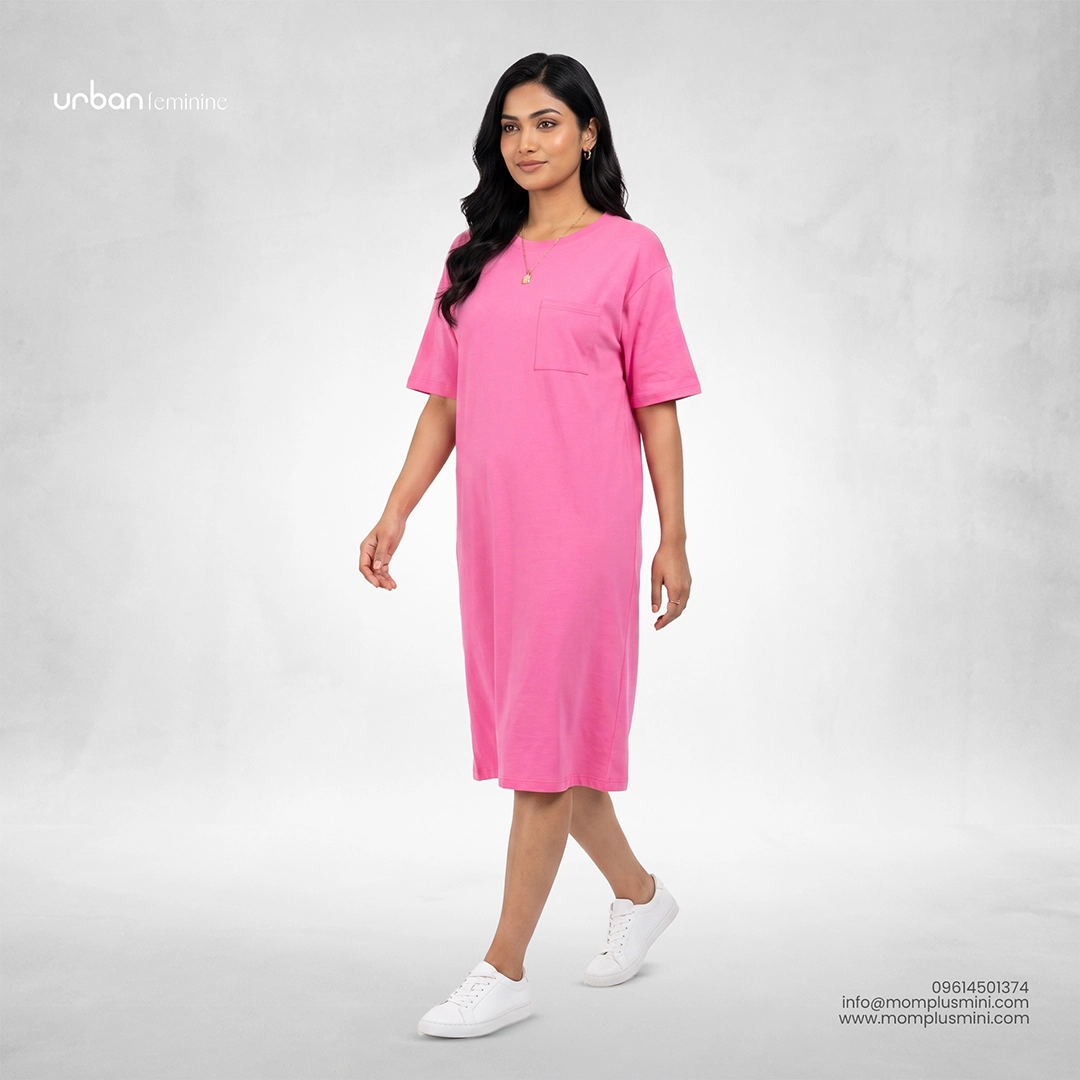 RelaxWear Maternity T-shirt Pink