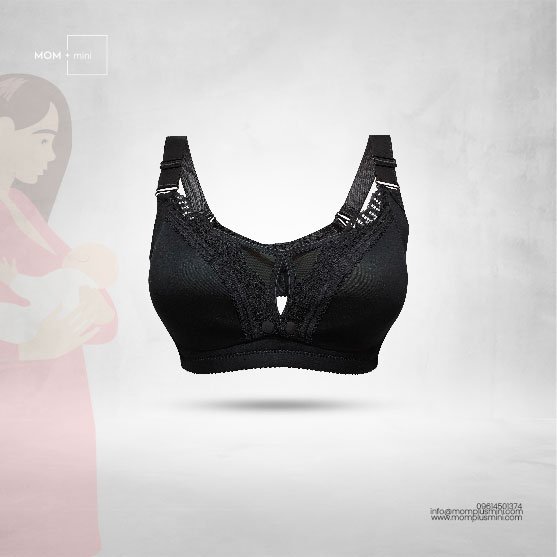 Maternity Bra MomEase Exclusive BLACK