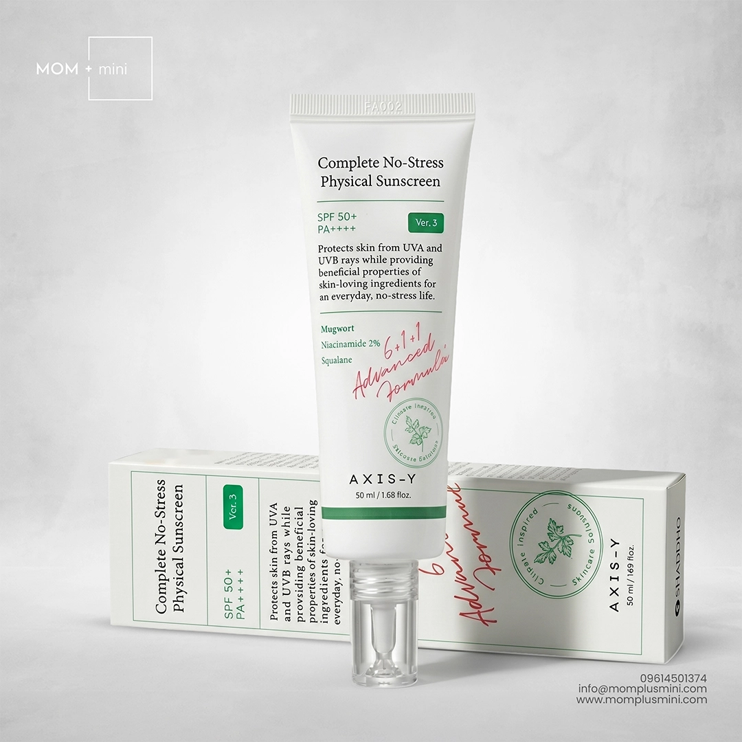 Axis-Y Physical Sunscreen SPF 50+